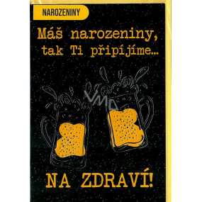 Nekupto Narodeninové želania Pivo 115 x 170 mm