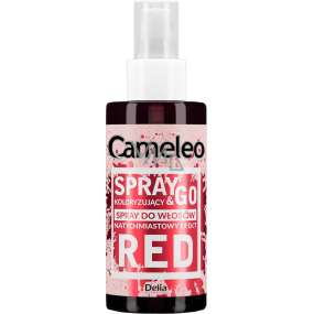 Delia Cosmetics Cameleo Spray & Go tónovaná vlasová pasta Red 150 ml