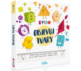 Albi Kvído Objavuj tvary interaktívna vzdelávacia kniha, odporúčaný vek 3+