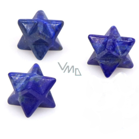 Lapis Lazuli merkaba prírodný kameň 13 mm, kameň harmónie