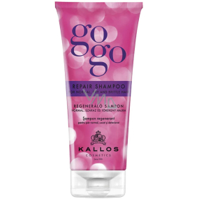 Kallos Gogo Repair regeneračný šampón na normálne, suché a lámavé vlasy 200 ml