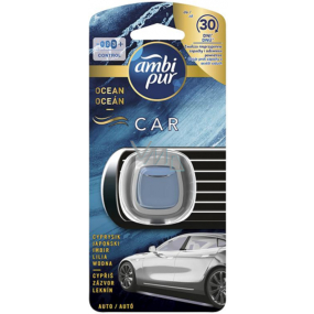 Ambi Pur Car Jaguar Ocean osviežovač vzduchu do auta s vôňou štipca 2 ml