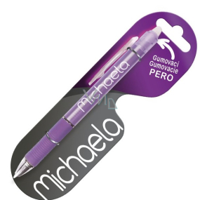 Nekupto Gumové pero s menom Michaela