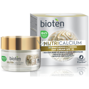 Bioten Nutri Calcium OF10 denný krém na posilnenie a pružnosť pokožky 50 ml
