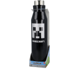 Epee Merch Minecraft nerezová termo fľaša čierna 580 ml