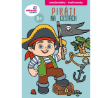 Ditipo Zábavné vymaľovánky Piráti na cestách 16 strán 147 x 210 mm