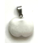 Quartz Apple of Knowledge prívesok prírodný kameň 1,5 cm, najdokonalejší liečiteľ