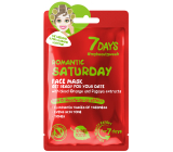 7Days Romantic Saturday textilná maska na tvár pre všetky typy pleti 28 g