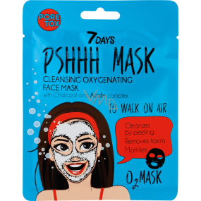 7Days Pshhh To walk on Air textilná maska na tvár pre všetky typy pleti 25 g