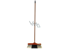 Clanax Mr. Metla Metla s imitáciou dreva 130 cm hrubá niť
