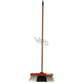 Clanax Mr. Metla Metla s imitáciou dreva 130 cm hrubá niť