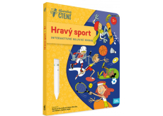 Albi Kúzelné čítanie Interaktívna kniha Hravý šport, vek 5+