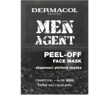 Dermacol Men Agent peel-off maska na tvár pre mužov 2 x 7,5 ml