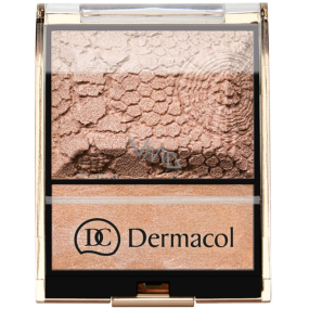 Dermacol Highlighter Palette Rozjasňujúca bronzerová paleta 9 g
