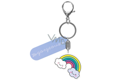 Albi Obrázkový prívesok na kľúče s karabínou Rainbow