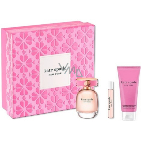Kate Spade New York Eau de Parfum 100 ml + Eau de Parfum 7,5 ml + Body Lotion 100 ml, darčeková sada pre ženy