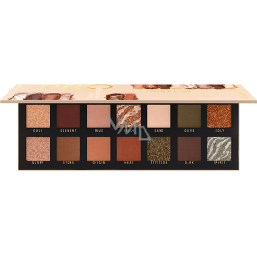 Catrice Pro Natural Spirit Slim Palette očných tieňov 010 Neutral Elements 10,6 g