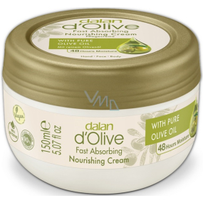 Dalan d Olive Nourishing Cream výživný krém na ruky a telo s olivovým olejom 150 ml