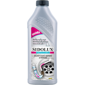Sidolux Professional gélový čistič odtokov a potrubí 1000 ml