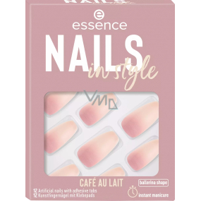 Essence Nails In Style umelé nechty 16 Café Au Lait 12 kusov