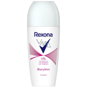 Rexona Biorythm antiperspirant deodorant roll-on pre ženy 50 ml