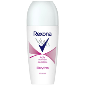 Rexona Biorythm antiperspirant deodorant roll-on pre ženy 50 ml