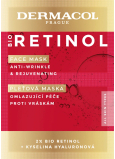 Dermacol Bio Retinol omladzujúca maska proti vráskam 2 x 8 ml