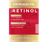 Dermacol Bio Retinol omladzujúca maska proti vráskam 2 x 8 ml