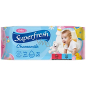 Superfresh Harmančekové vlhčené obrúsky pre deti 72 kusov