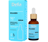 Delia Cosmetics Kolagén 96% hydratačné sérum na tvár, krk a dekolt s kolagénom 30 ml
