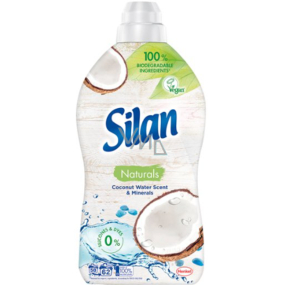 Silan Naturals Coconut Water & Minerals zmäkčovač tkanín 62 dávok 1,364 l