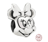 Prívesok Striebro 925 Disney Minnie portrét, korálik na náramku