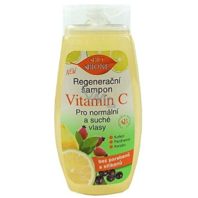 Bione Cosmetics Regeneračný šampón s vitamínom C pre normálne a suché vlasy 260 ml