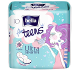 Bella For Teens Ultra Sensitive hygienické vložky s krídlami 10 ks