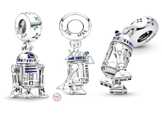 Prívesok zo striebra 925 Marvel Star Wars Droid R2-D2, náramok