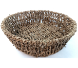 Body Basics Dekoratívny okrúhly košík na morské riasy 23 x 7 cm