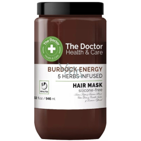 The Doctor Health & Care Burdock Energy Vitalising Hair Mask proti padaniu vlasov 946 ml