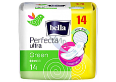 Bella Perfecta Slim Green ultratenké hygienické vložky s krídelkami, neutralizujú zápach 14 kusov