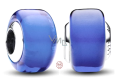 Prívesok Striebro 925 Modré korálky z muránskeho skla na náramku symbol