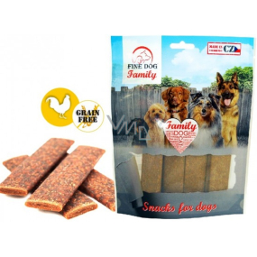 Fine Dog Family Kuracie prúžky prírodná mäsová pochúťka pre psy 200 g