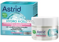 Astrid Hydro X-Cell hydratačný a upokojujúci krém bez parfumu pre citlivú pleť 50 ml