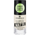 Essence Super Matte krycí lak na nechty 8 ml