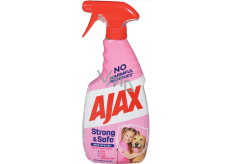 Ajax Strong & Safe univerzálny čistiaci sprej s vôňou zázvoru a yuzu 500 ml
