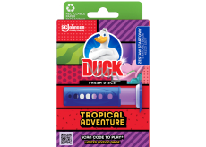 Duck Fresh Discs Tropical Adventure Čistiaci prostriedok na toalety 36 ml