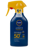 Nivea Sun Protect & Moisture OF 50+ Hydratačný sprej na opaľovanie 270 ml