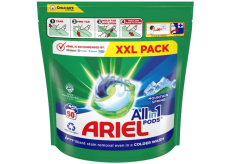 Ariel All in1 Pods Mountain Spring gélové kapsuly na biele a svetlé prádlo 50 kusov