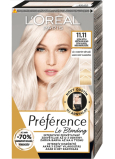 Loreal Paris Préférence Le Blonding permanentná farba na vlasy 11.11 Ultra ľahká studená krištáľová blond