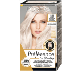 Loreal Paris Préférence Le Blonding permanentná farba na vlasy 11.11 Ultra ľahká studená krištáľová blond
