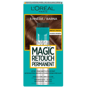 Loreal Paris Magic Retouch Permanentná farba na vlasy 5 hnedá 45 ml