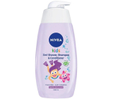 Nivea Kids Magic berry s vôňou 3v1 sprchový gél + šampón + kondicionér pre dievčatá 500 ml